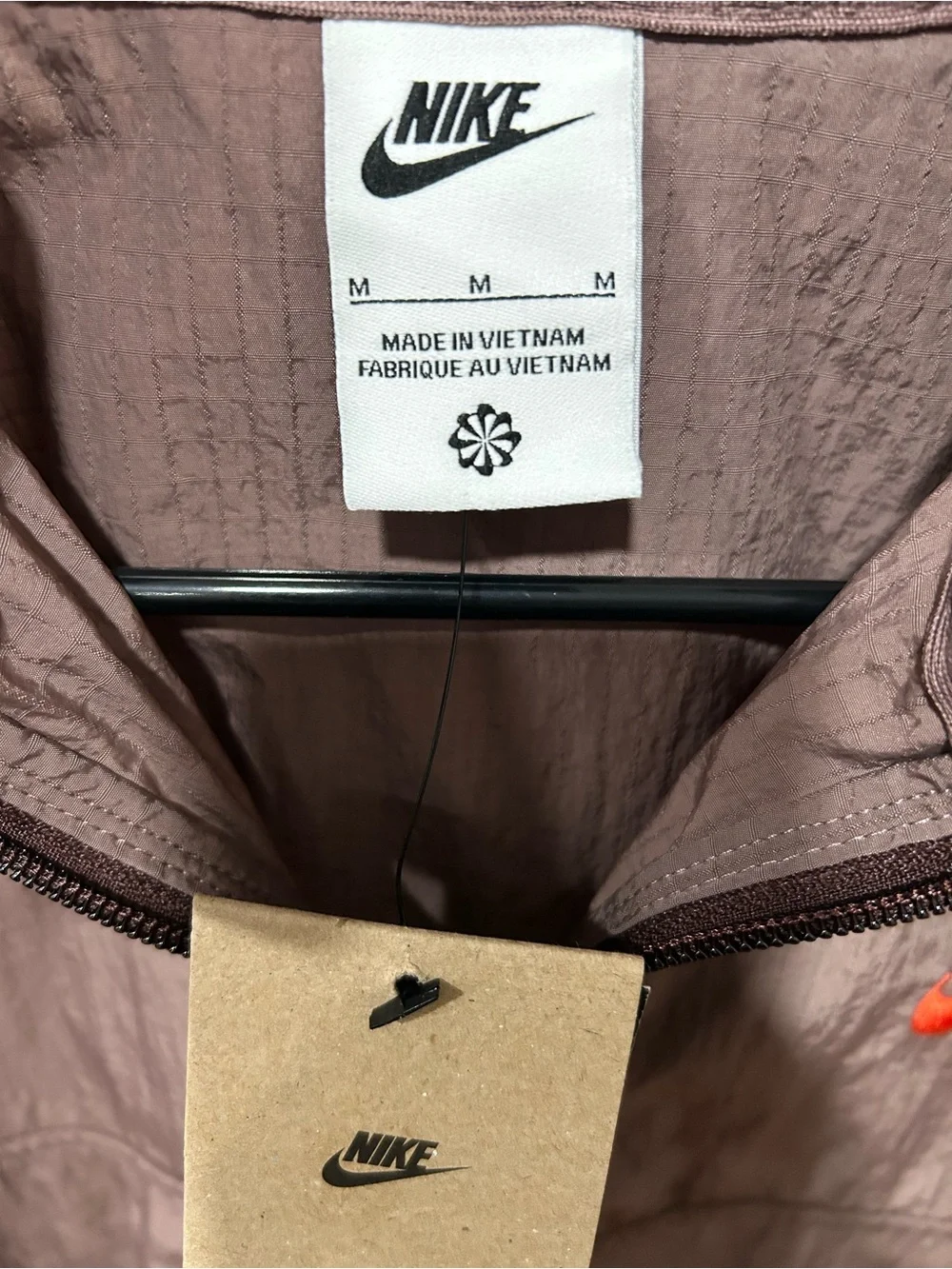 Nike Lightweight Windbreaker Jacket - Dusty Rose